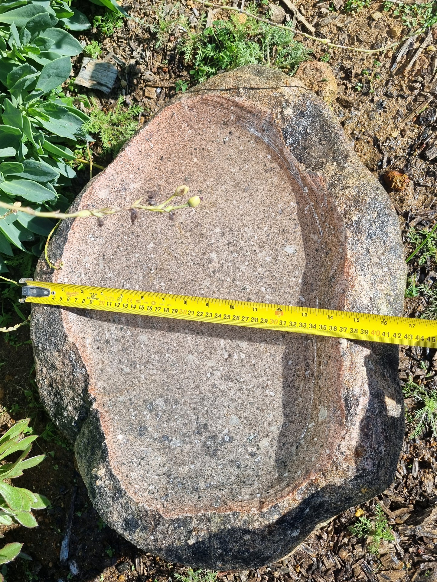 Bird Bath - Large Granite