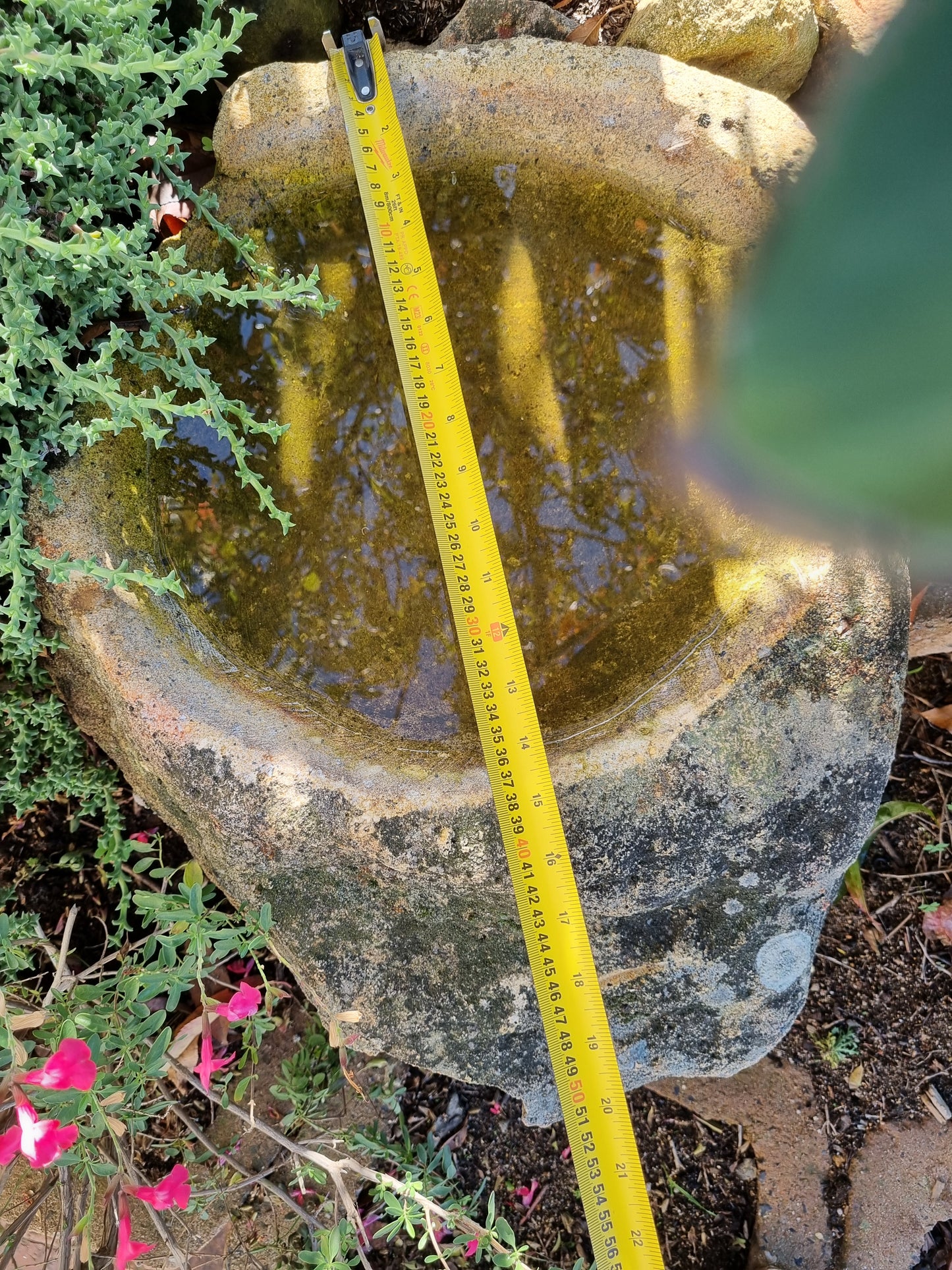 Bird Bath - Large Granite