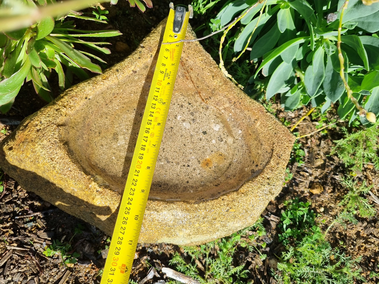 Bird Bath - Small Granite