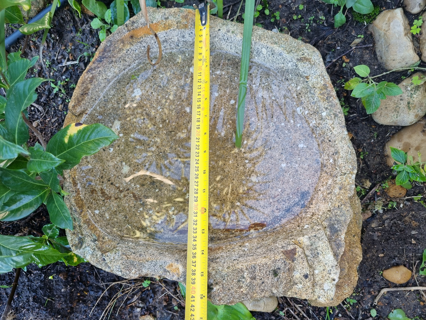 Bird Bath - Large Granite