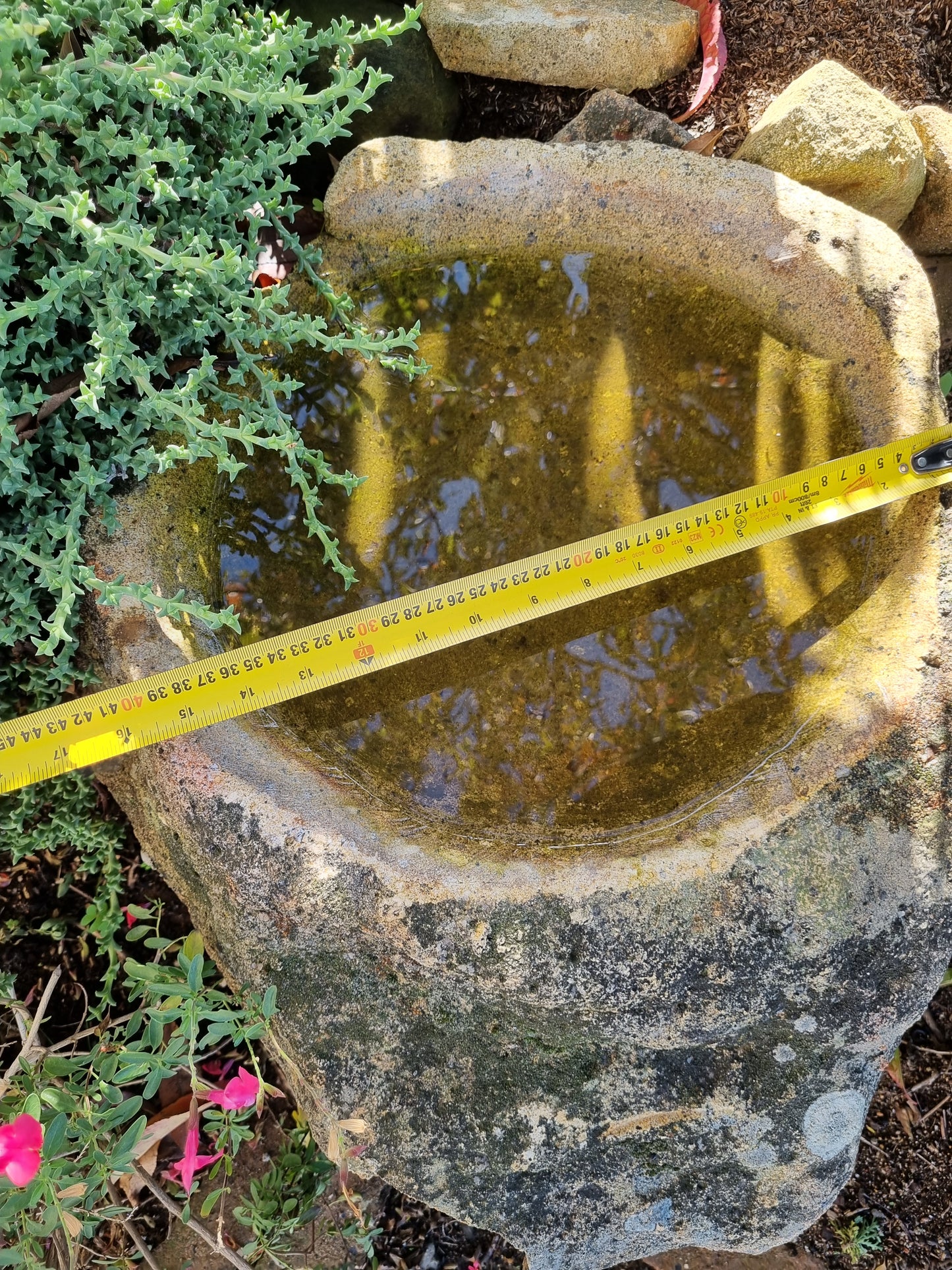 Bird Bath - Large Granite