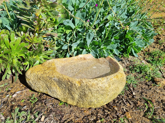 Bird Bath - Medium Granite