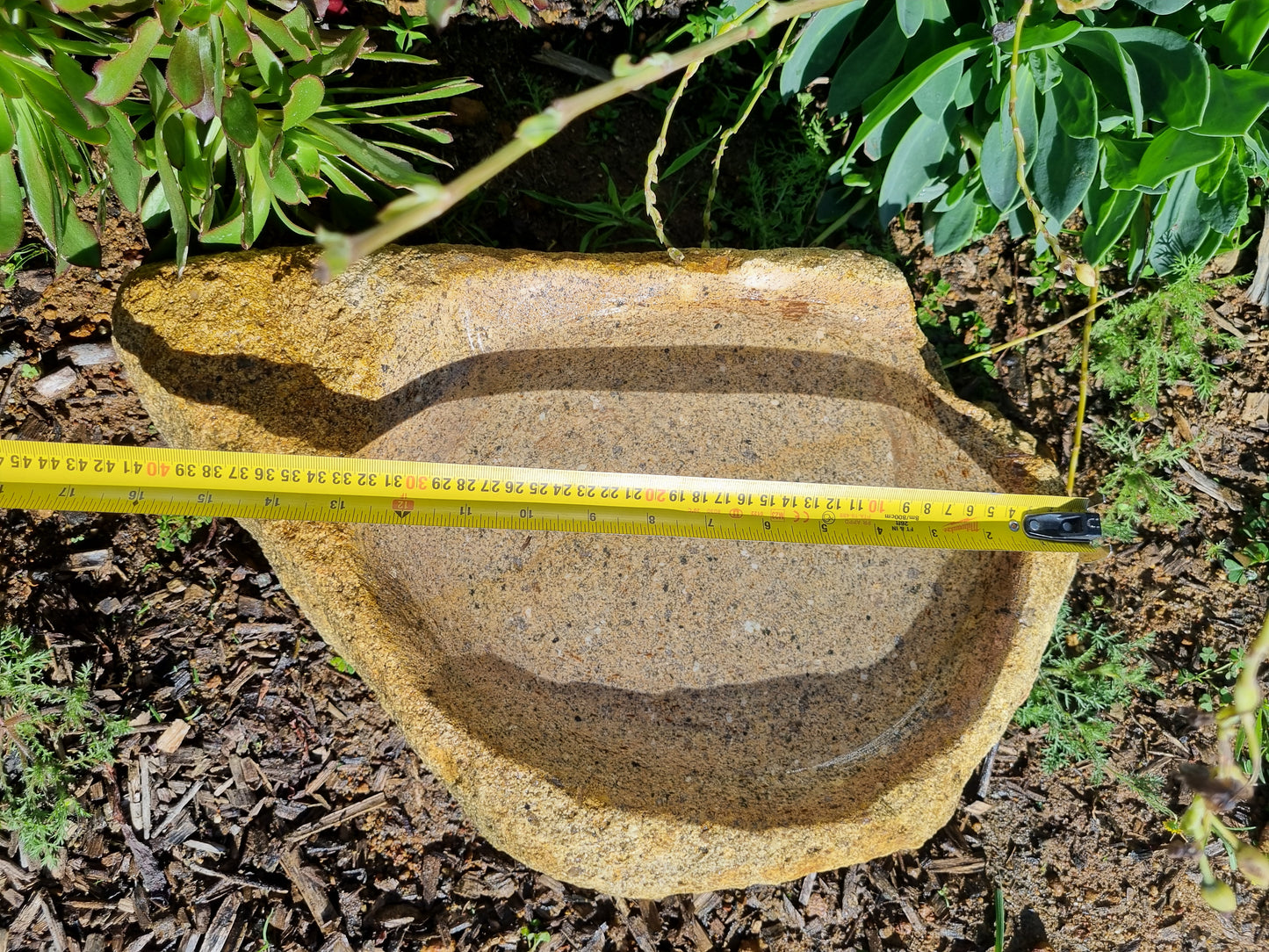 Bird Bath - Medium Granite