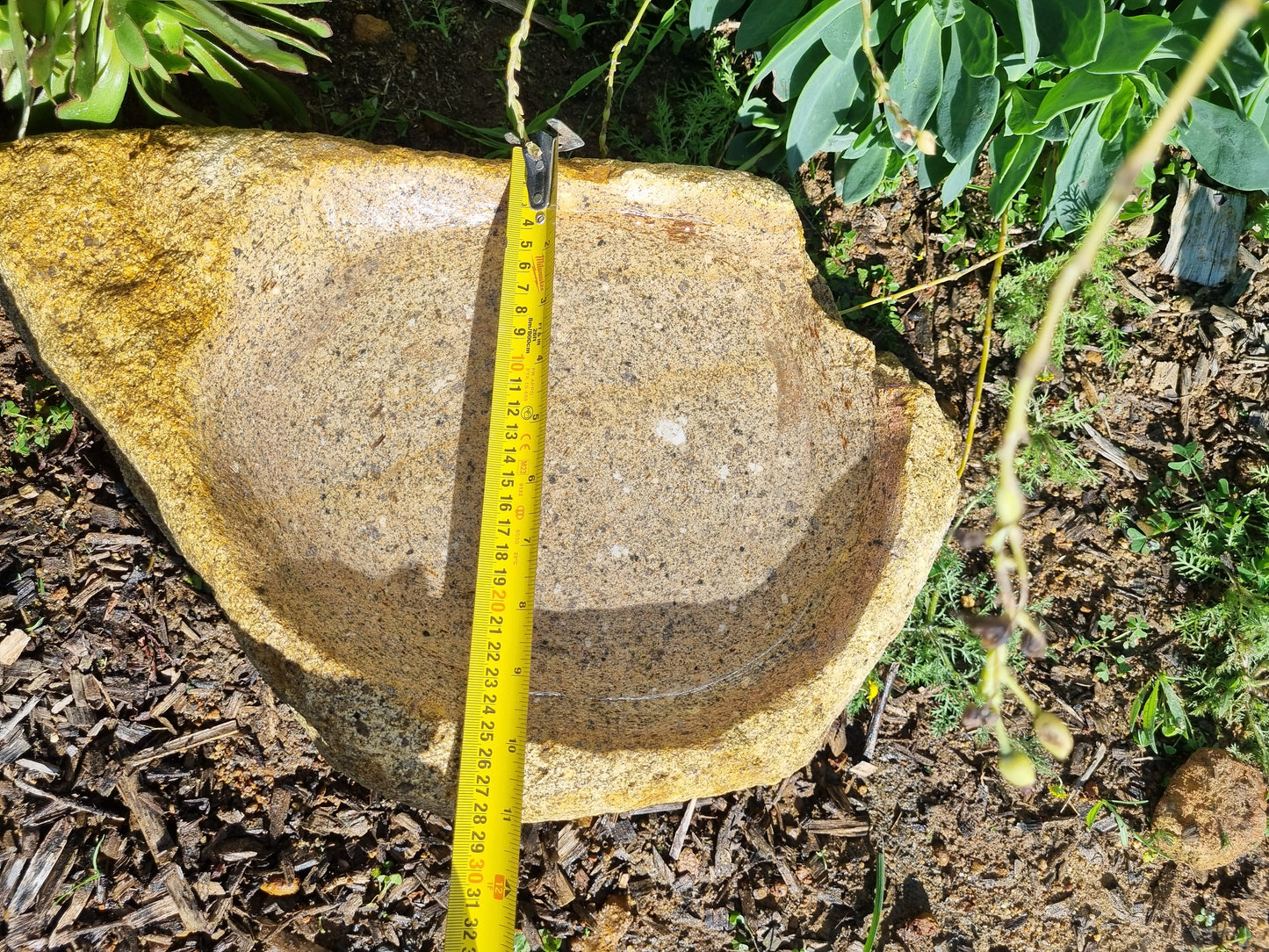 Bird Bath - Medium Granite
